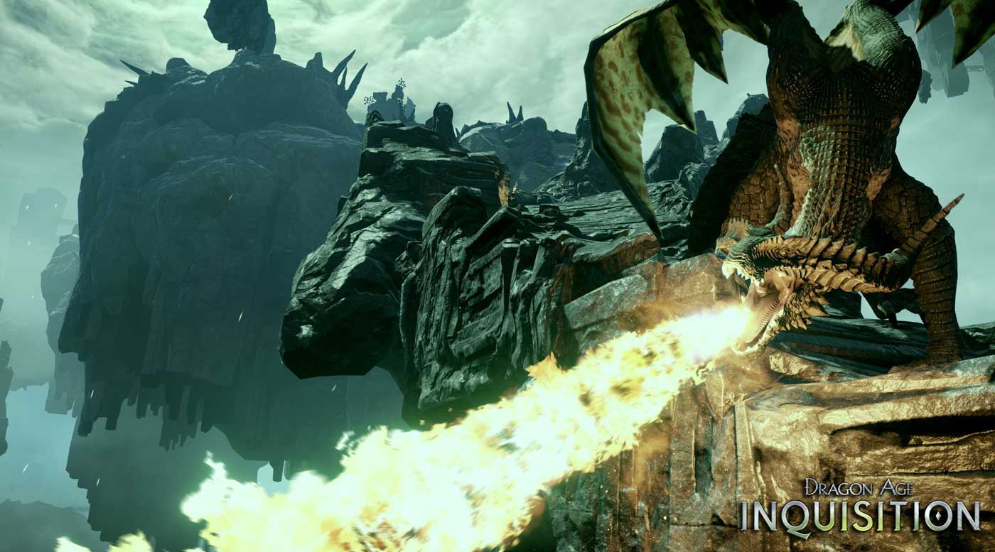 Starcie ze smokiem, magiczna luneta i aktywna pauza w Dragon Age: Inkwizycja. Nowy gameplay