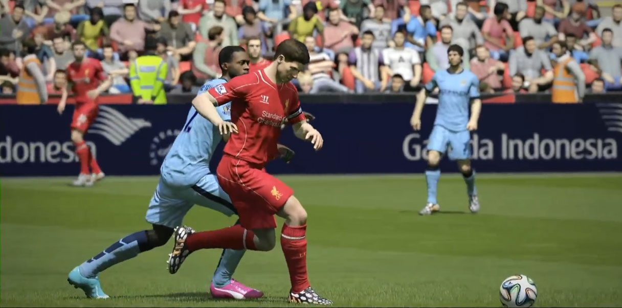FIFA 15 – zapraszamy na cały mecz Liverpool vs. Manchester City