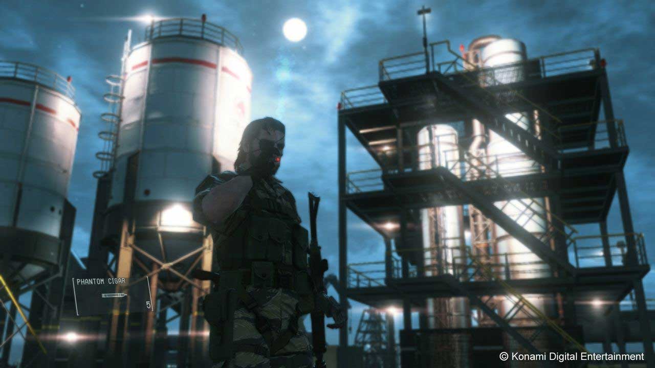 Wilki, cygara i platforma wiertnicza na nowych screenach z Metal Gear Solid 5: The Phantom Pain