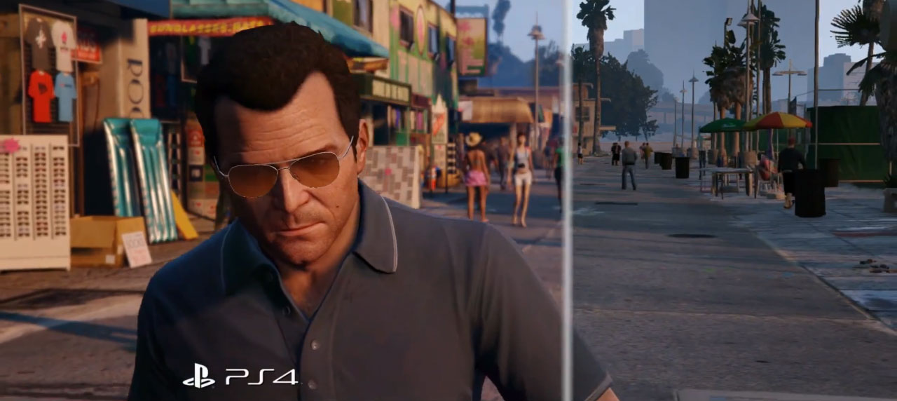 Nowy zwiastun GTA V pokazuje różnice pomiędzy PS3 i PS4