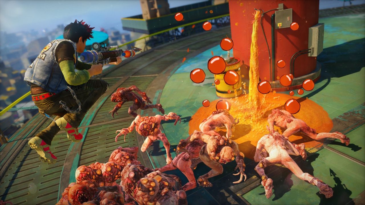 Sunset Overdrive - grafika z gry