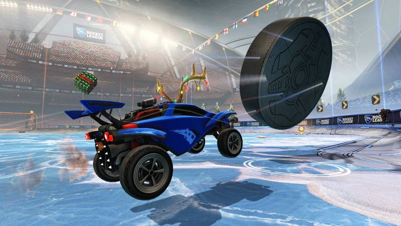 Rocket League na świątecznie. Zagracie w hokeja na lodzie?