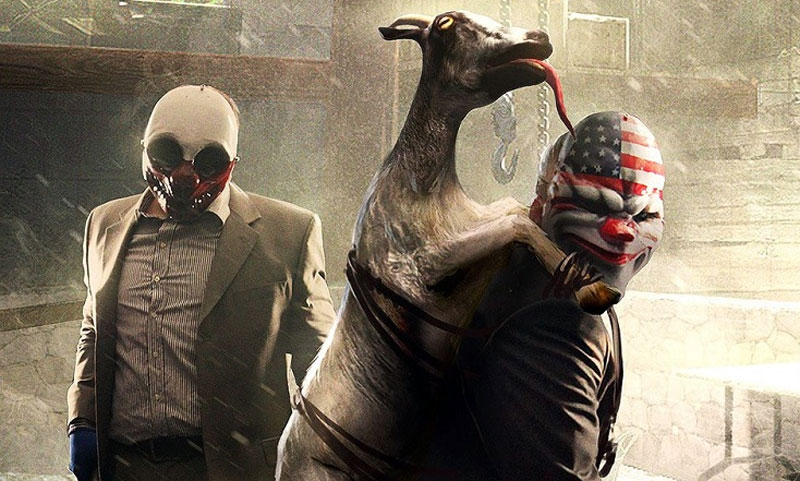 PayDay 2 z naprawdę pokręconym DLC. Kozy zjadły kokainę…