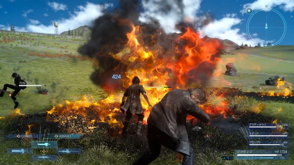 Nowe screeny z Final Fantasy XV pokazuję walkę i eksplozje