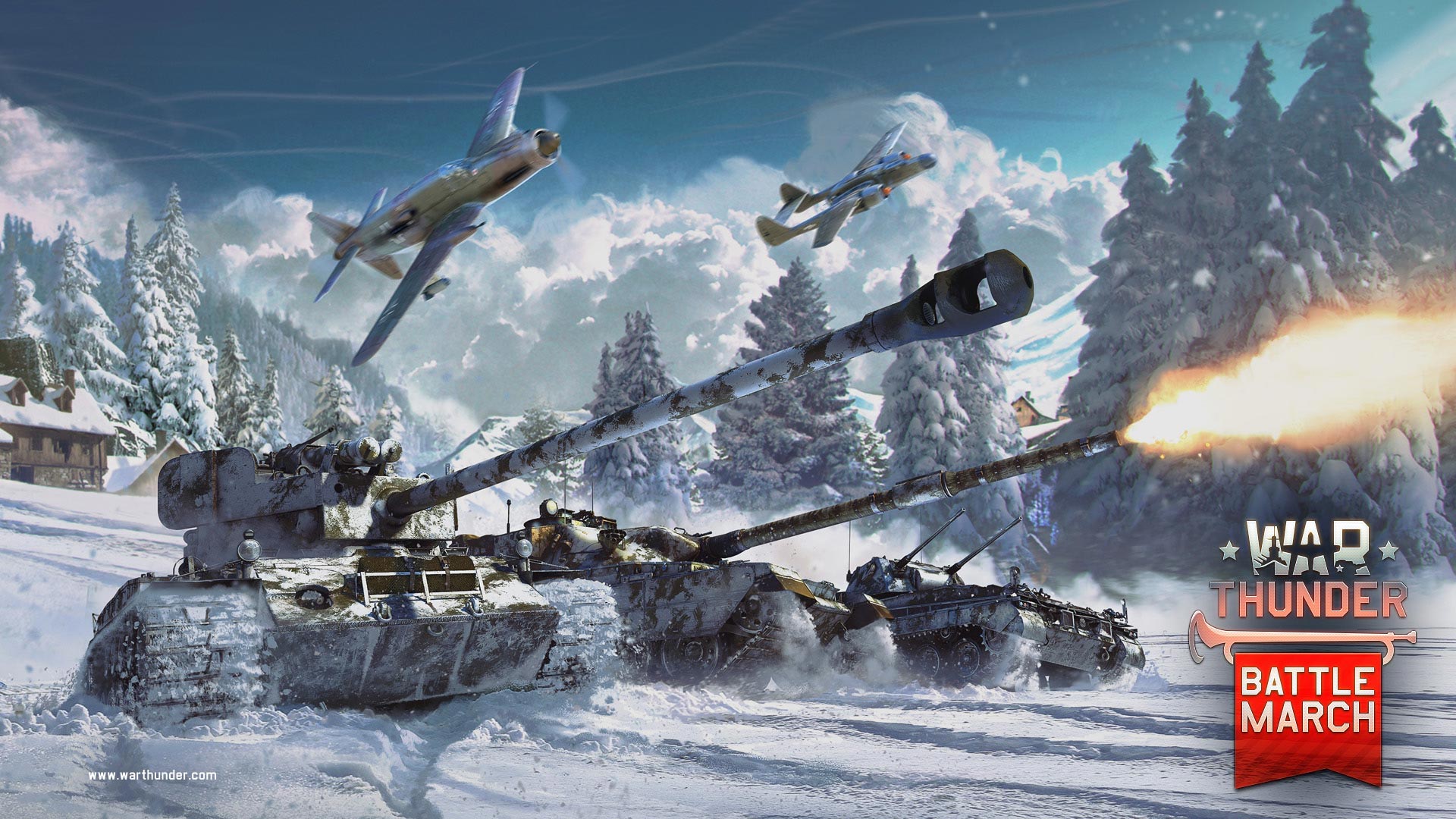 War Thunder – aktualizacja 1.57 z latającą łodzią, czarną wdową, śnieżną doliną…