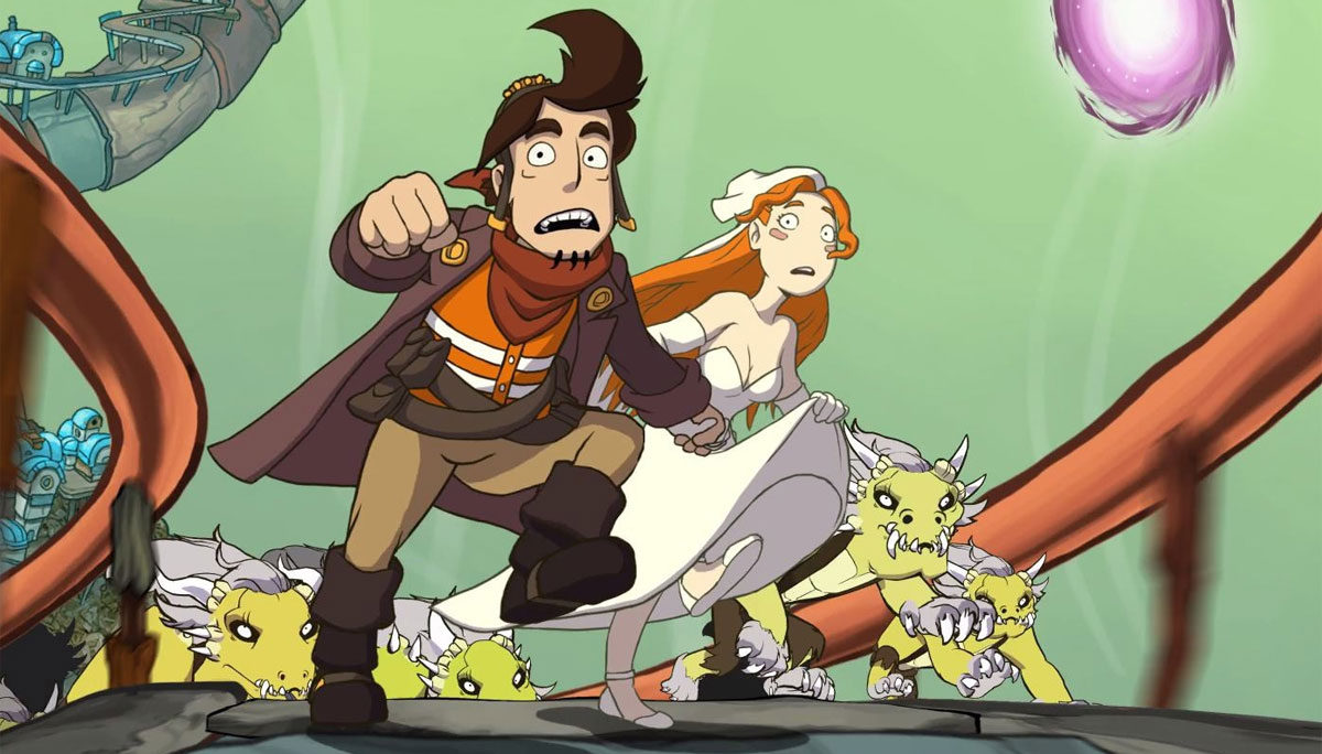 Deponia Collection na Nintendo Switch za 16 zł. Zestaw 4 gier