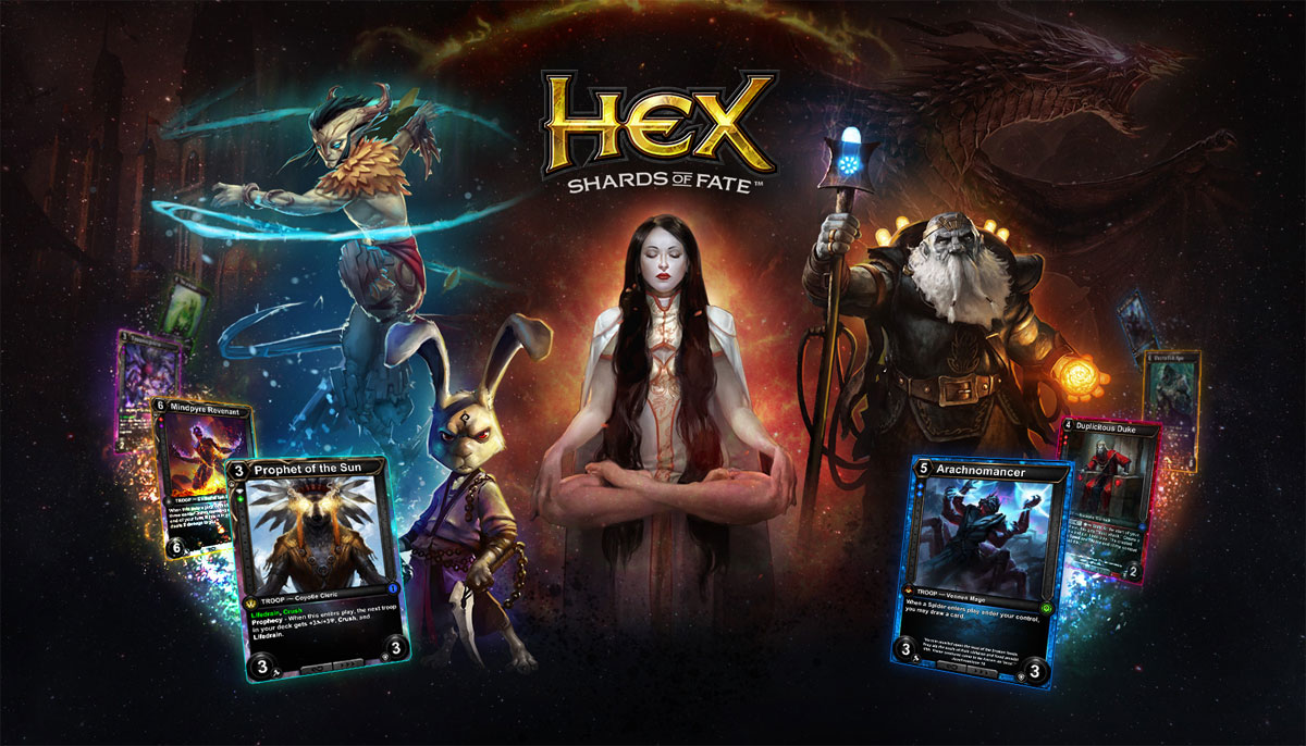 Darmowe HEX: Shards of Fate dla fanów kart, strategii i akcji. Premierowy zwiastun