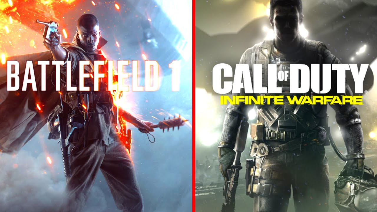 Battlefield 1 vs. Call of Duty: Infinite Warfare. Która gra rządzi w sieci?