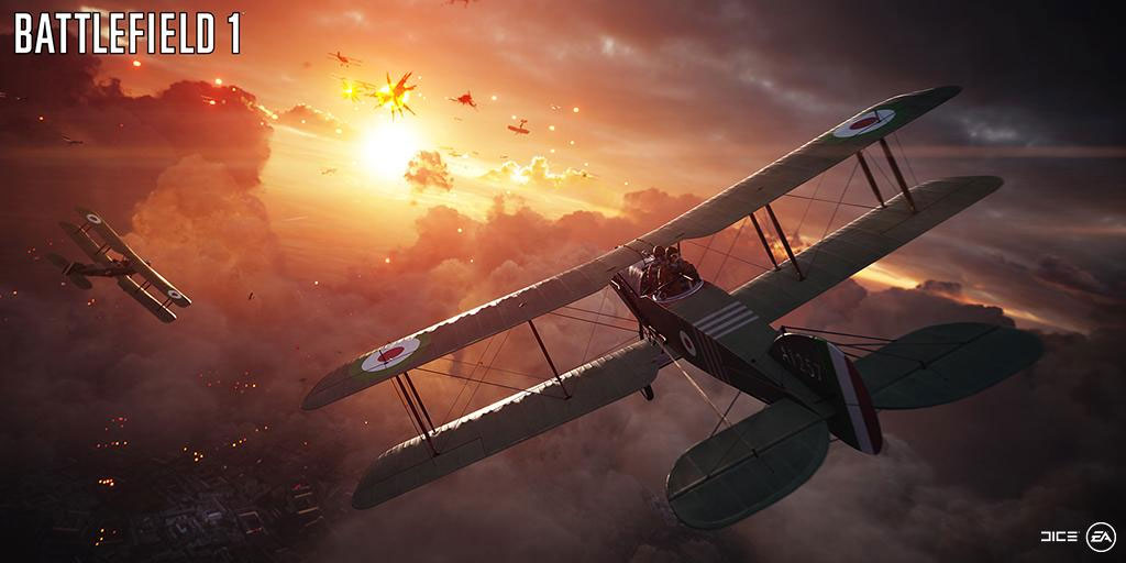 Samoloty w Battlefield 1 to potężna broń. Szczegóły i gameplay