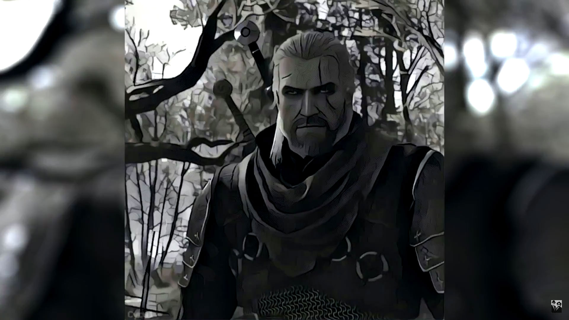 Wiedźmin 3 w aplikacji Prisma. Tak mógłby wyglądać serial animowany z Geraltem!