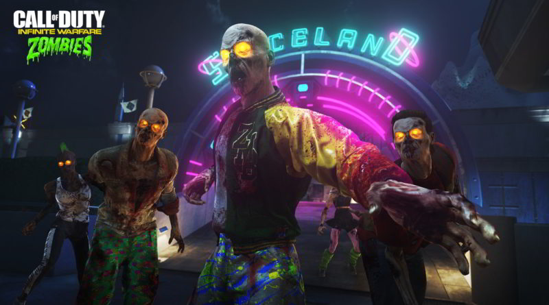 Call of Duty Infinite Warfare Zombies in Spacelands