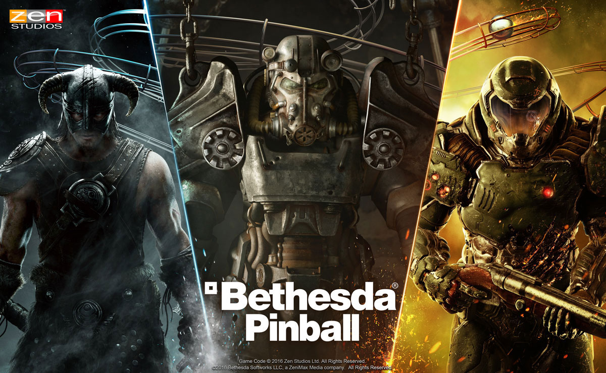 Skyrim, DOOM i Fallout 4 w wersji Pinball!