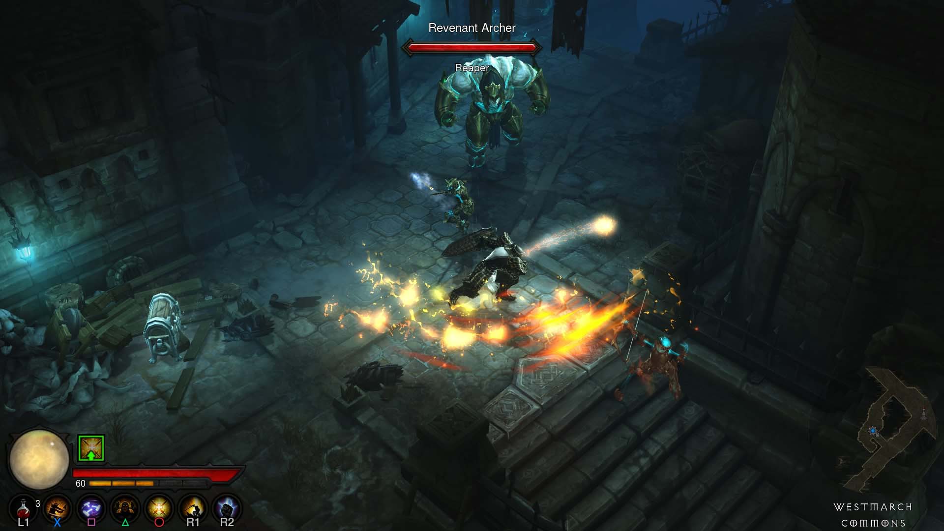 how to teleport to town diablo 3 for playstation 4
