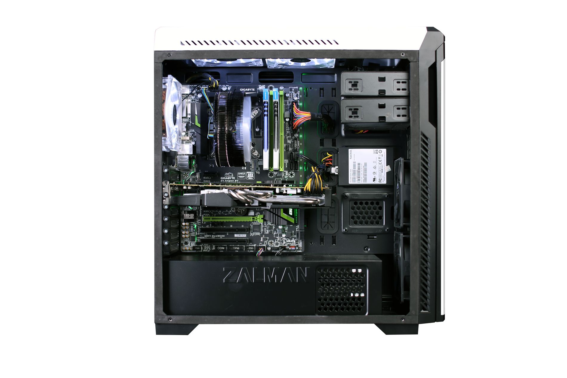 Zalman z9 neo как отключить подсветку usb