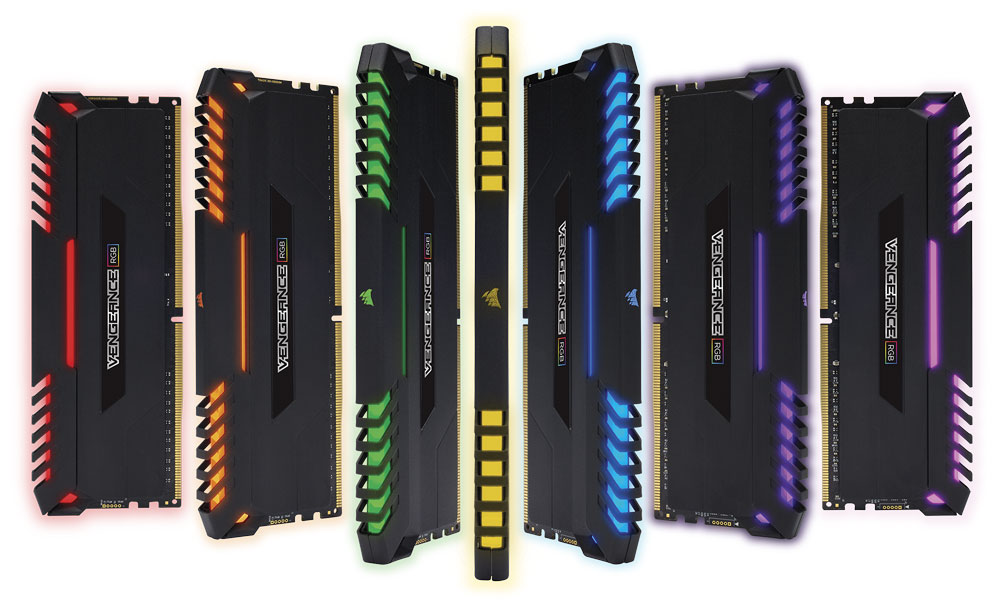 Corsair Vengeance RGB – nowe pamięci DDR4 świecą i nadają się do podkręcania