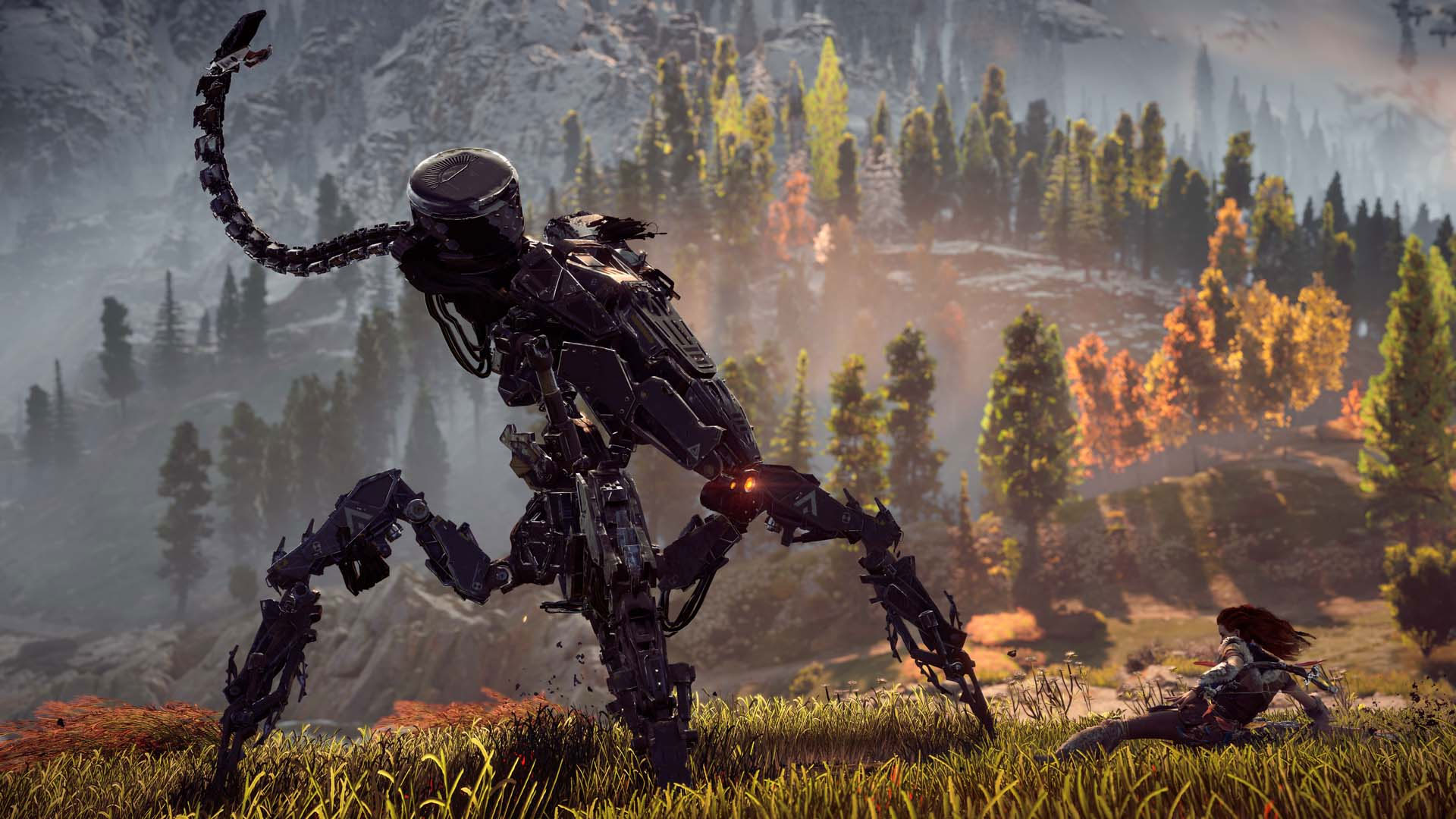 Horizon Zero Dawn przed i po premierze. Porównanie grafiki