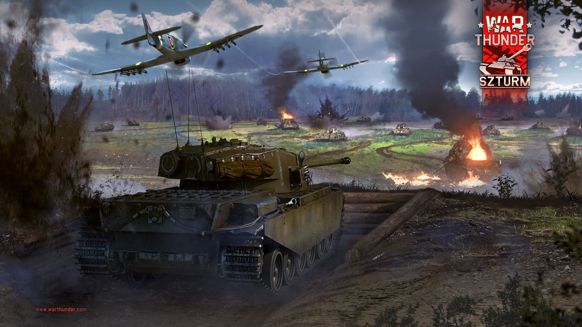 Patch 1.67 „Szturm” do War Thunder już dzisiaj. Nowe mapy i pojazdy