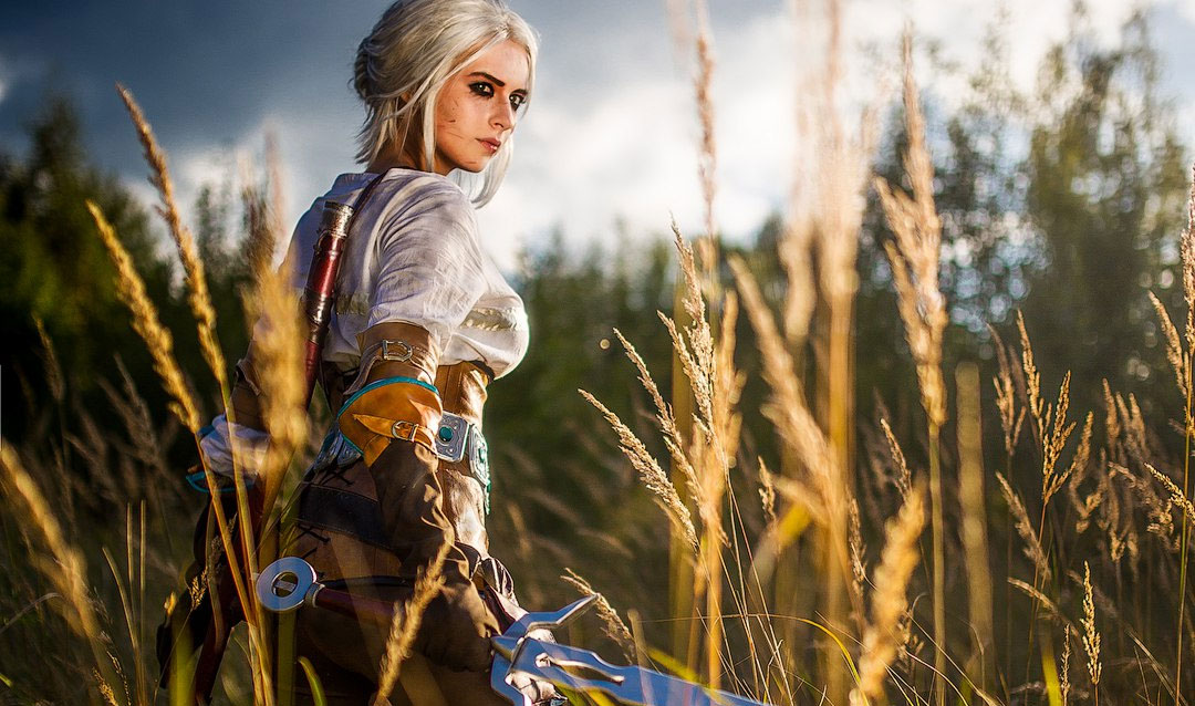 Ciri z Wiedźmina 3 na żywo. Naprawdę niezły cosplay