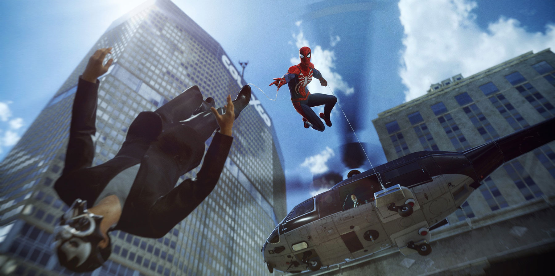 Nowy Spider-Man na PS4 vs gra sprzed trzech lat. Porównanie grafiki