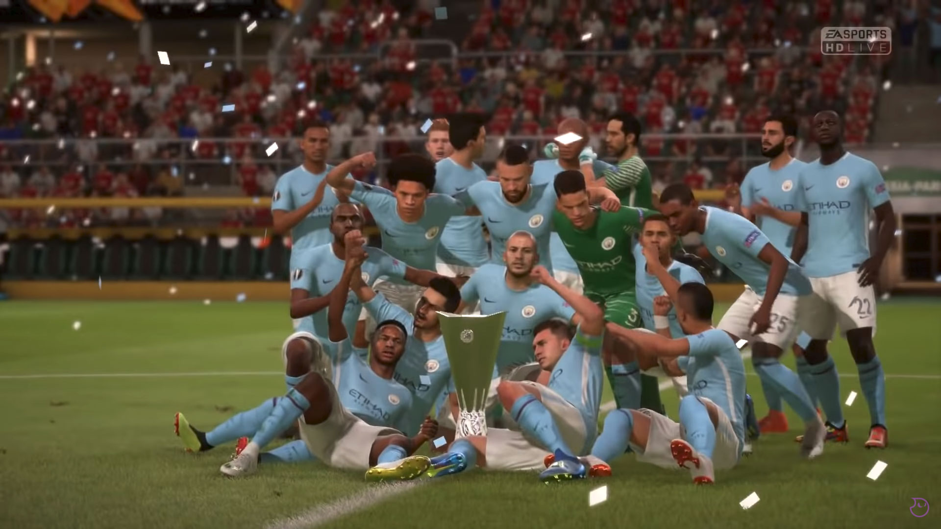 FIFA 19 – gameplay Manchester City vs Manchester United