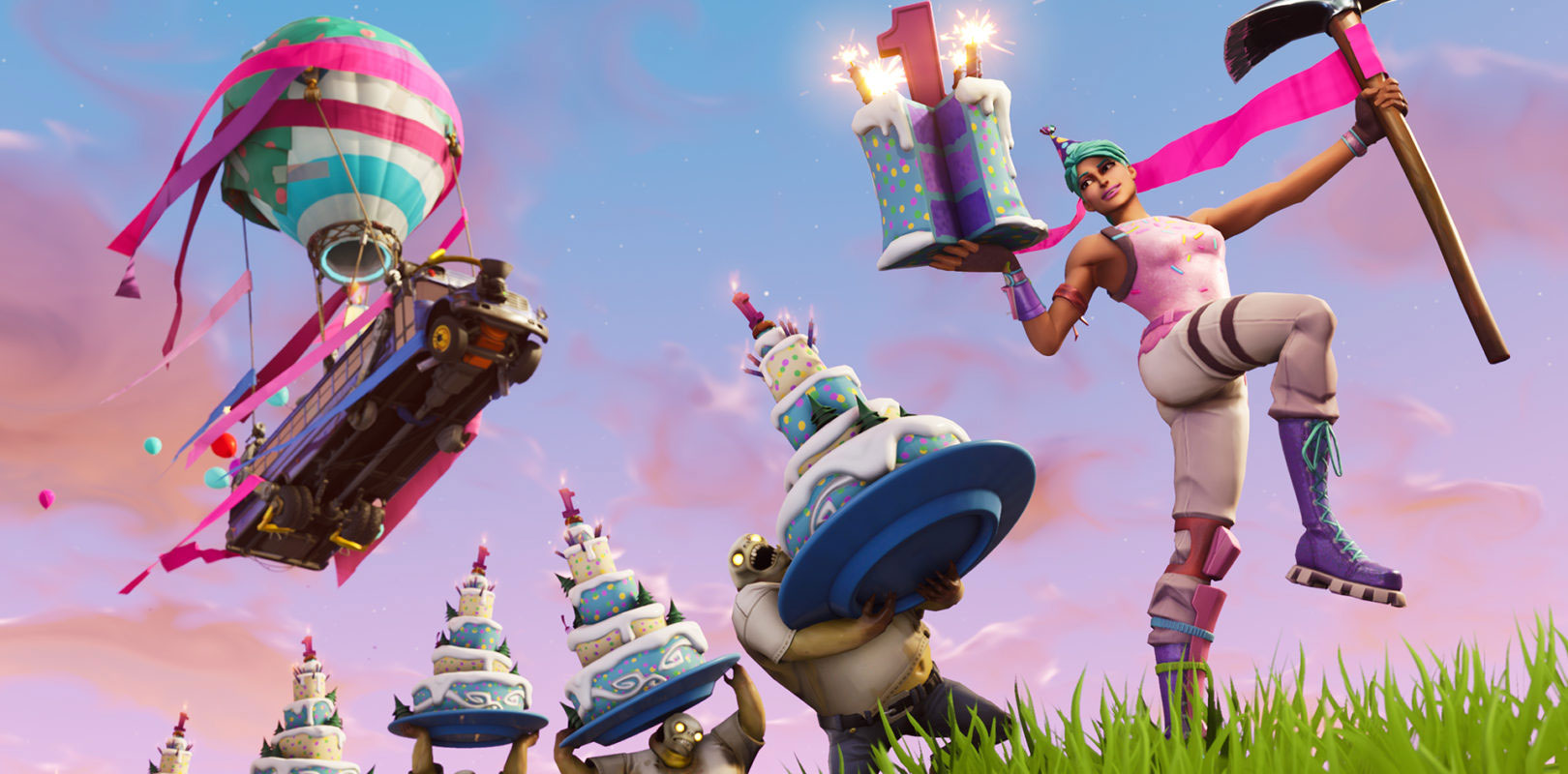 Fortnite – odbierajcie prezenty na pierwsze urodziny gry!