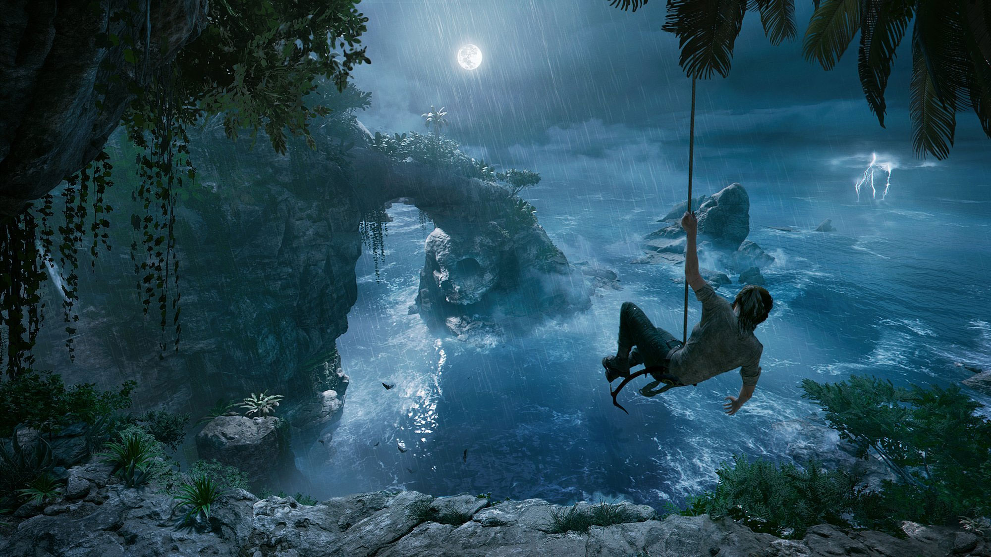 Shadow of the Tomb Raider – Lara Croft pokazuje techniki poruszania się po świecie gry