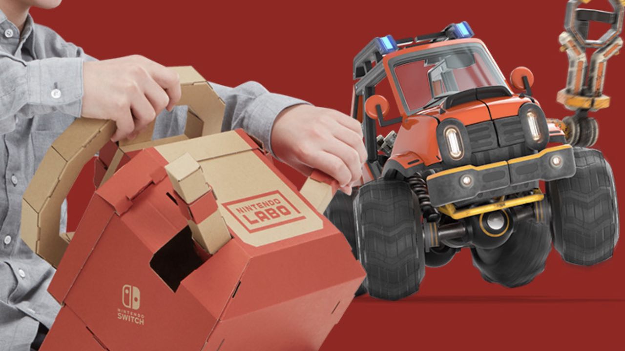 Nintendo Labo Toy-Con 03: Vehicle Kit. Zestaw, który zaskoczy całą rodzinę