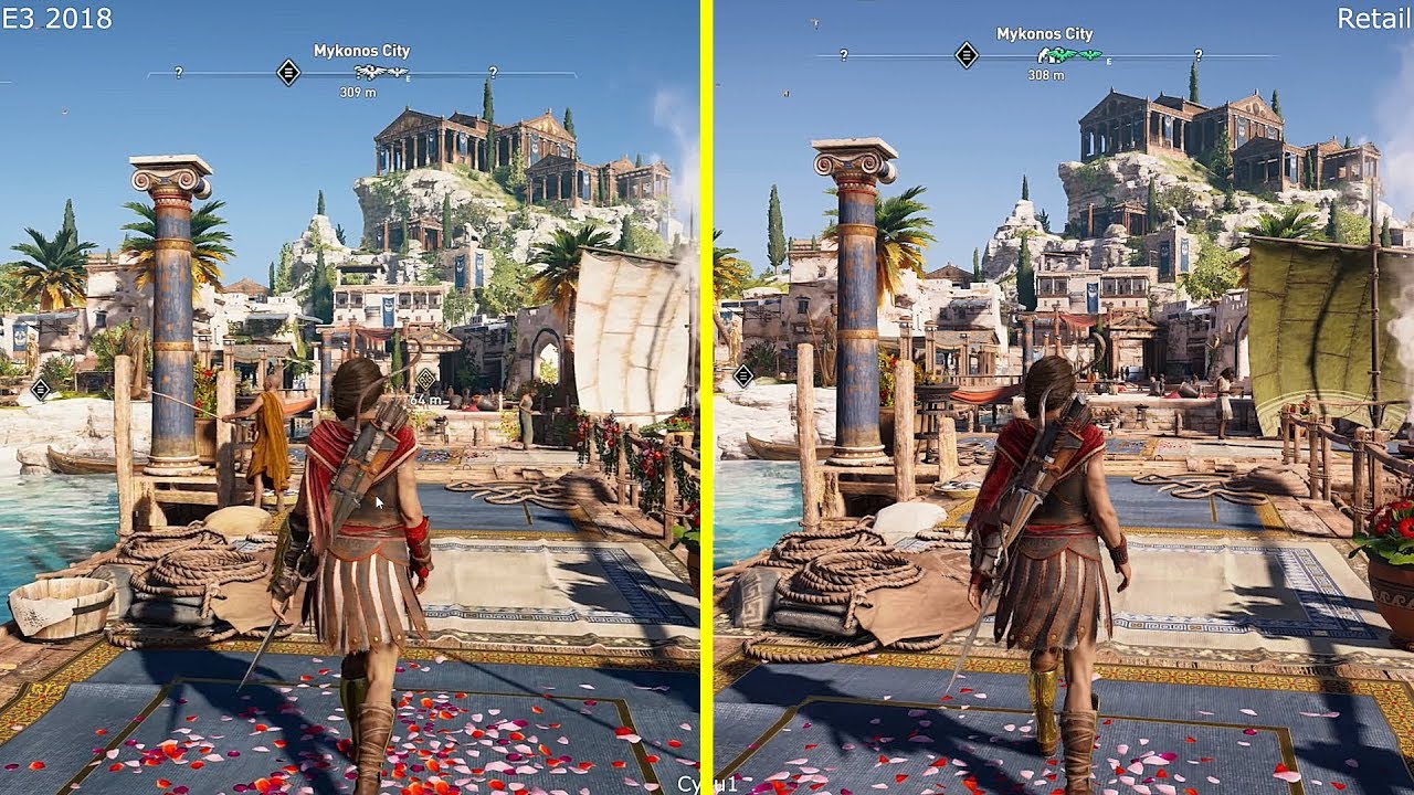 Assassin’s Creed Odyssey – downgrade czy upgrade? Porównanie grafiki