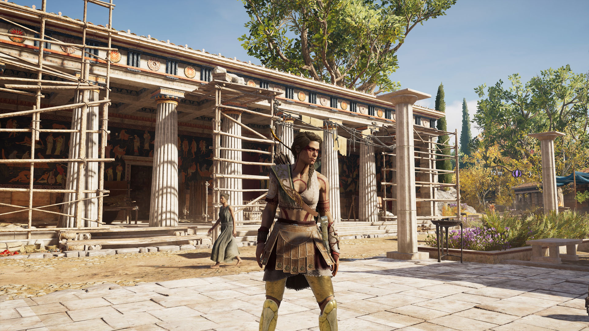 Ассасин одиссея моды. Ассасин Крид Одиссей. Assassin's Creed Odyssey Кносский дворец. Нима ассасин Крид Одиссей. Assassin's Creed Odyssey моды.