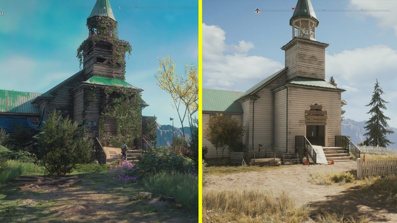 Far Cry 5 vs Far Cry New Dawn. Porównanie mapy po apokalipsie