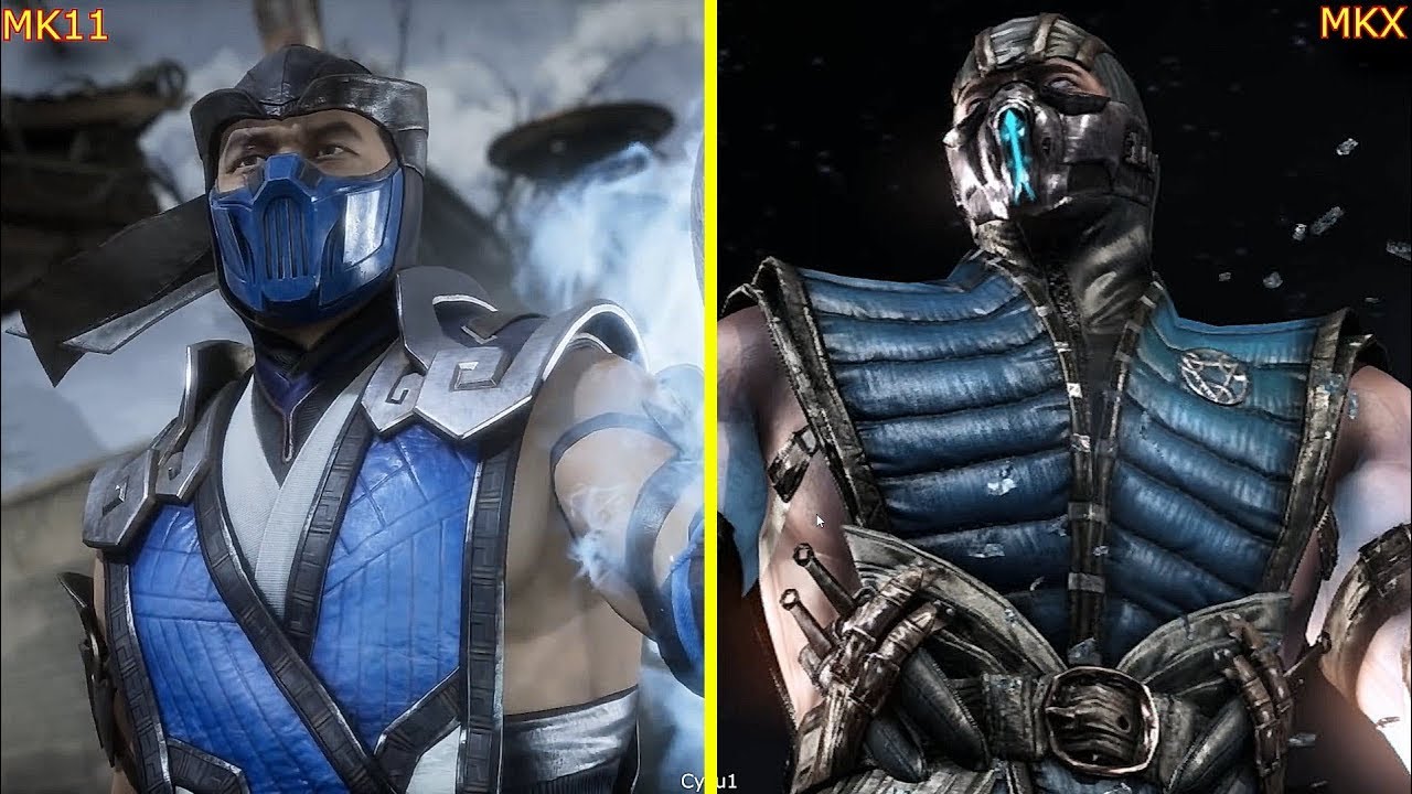 Mortal Kombat 11 vs MKX – porównanie wyglądu postaci. Które modele lepsze?