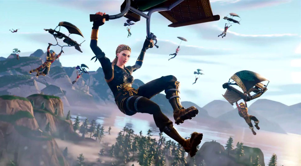 Patch 7.20 do Fortnite. Ponowne rozkładanie lotni powraca do gry