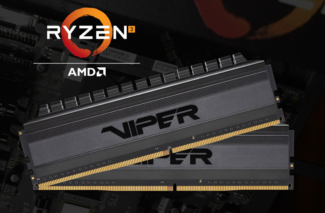 Patriot z nowymi pamięciami RAM Viper 4 DDR4. Gotowe na AMD Ryzen 3 generacji