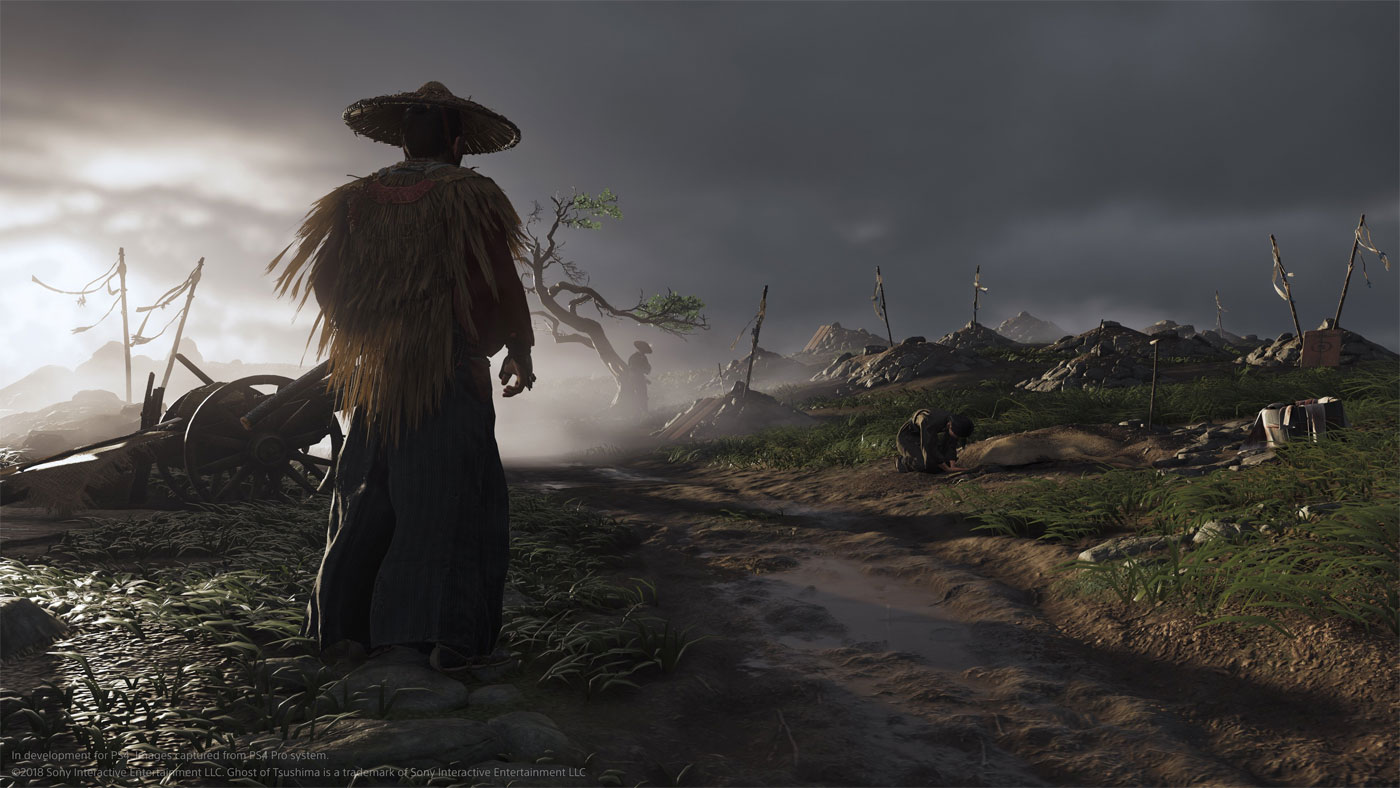 Ghost of Tsushima przeniesiony do Dreams. Fan odtwarza scenę ze zwiastuna