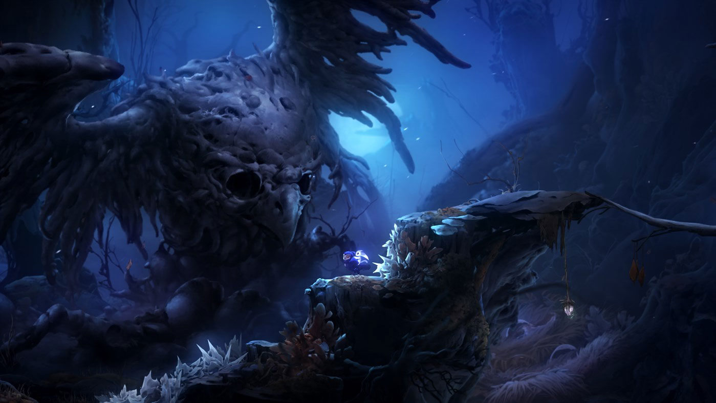 Ori and the Will of the Wisps – gameplay pokazuje walkę z bossem i eksplorację