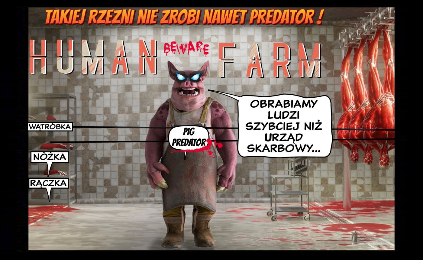 Human Farm – polski symulator hodowli ludzi. Niesmaczny i obrzydliwy? Zobacz zwiastun