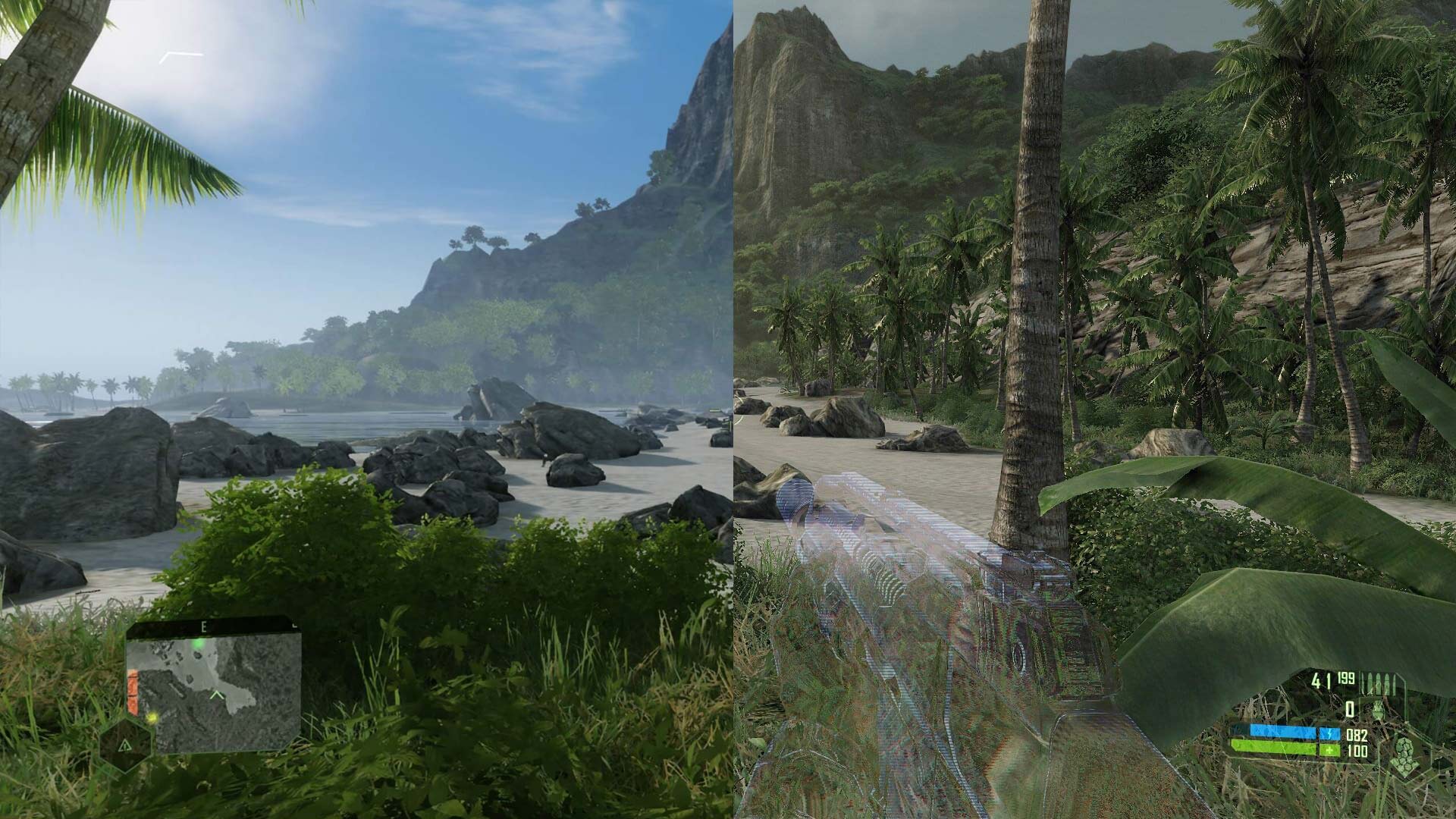 Crysis Remastered vs oryginalny Crysis. Porównanie grafiki