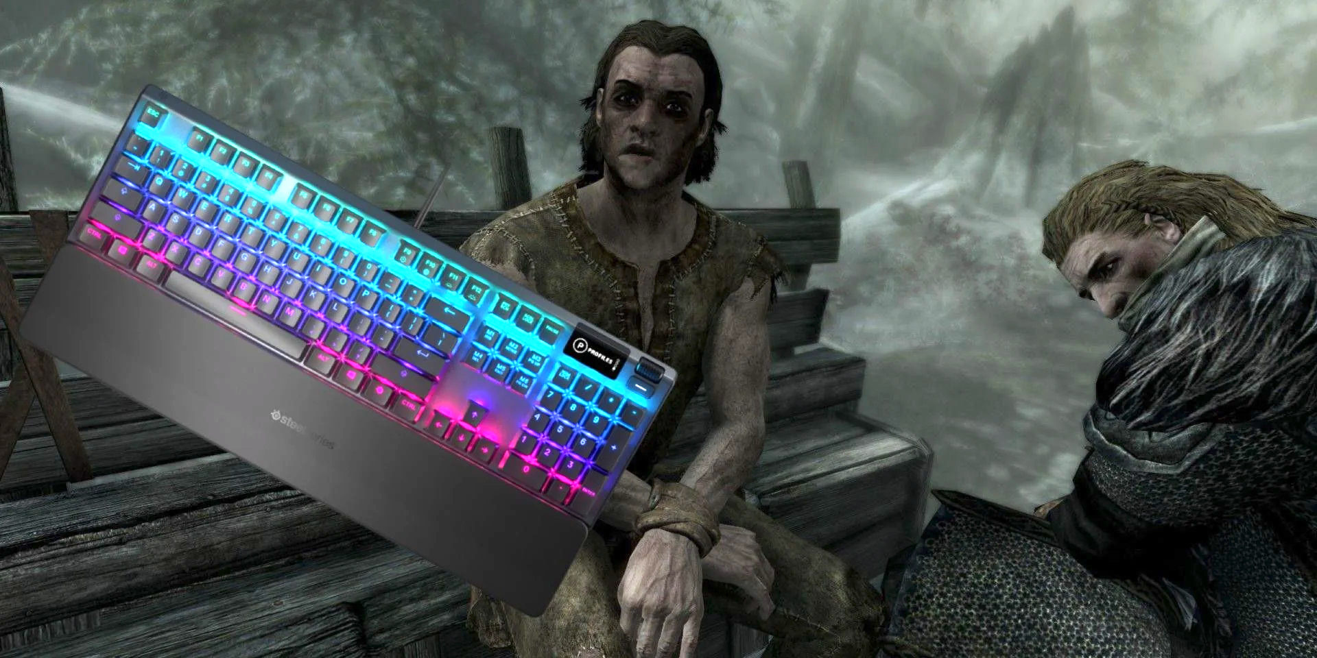 Skyrim już nudny na PC? Odpal go na ekranie klawiatury