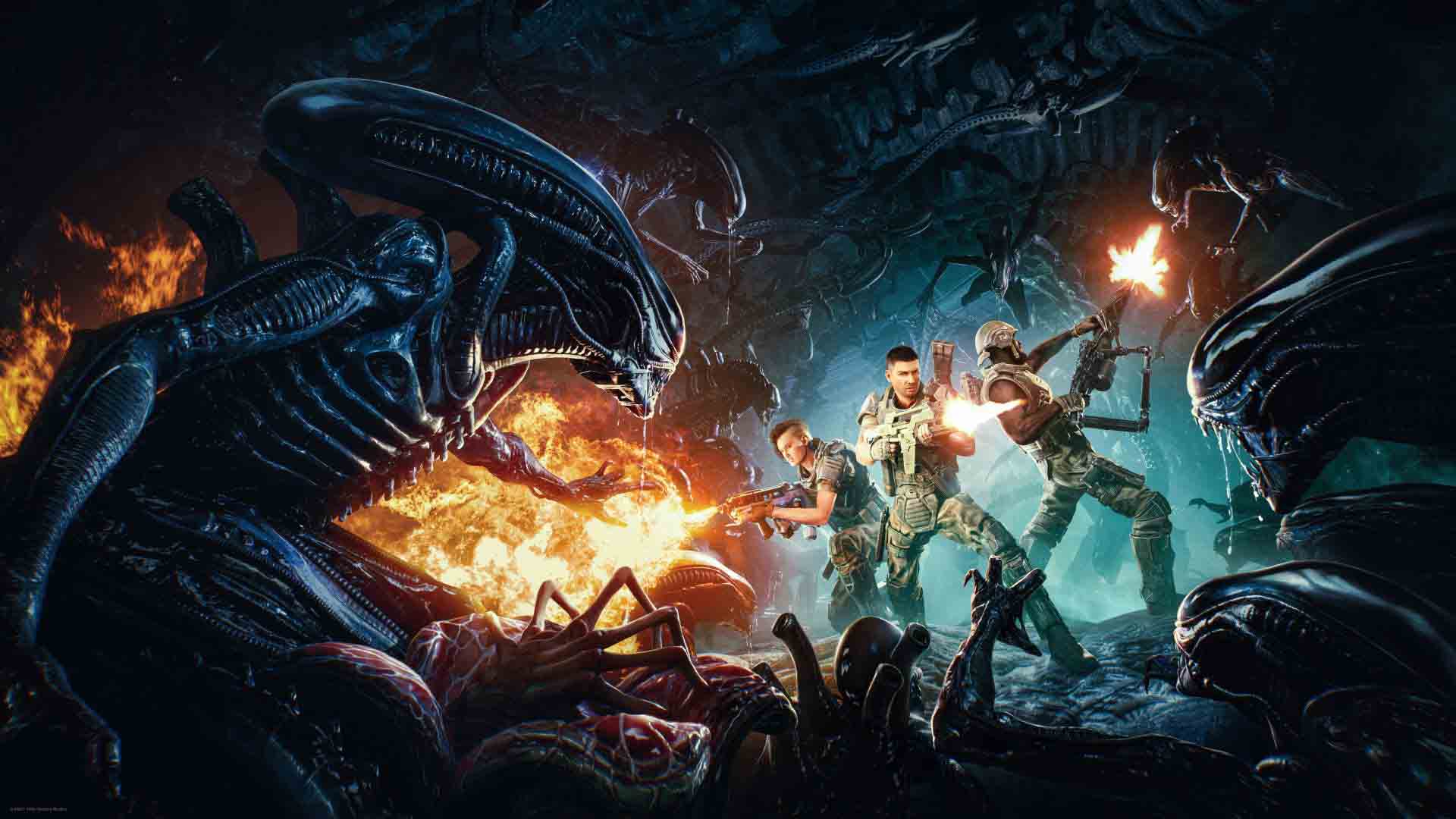 Aliens: Fireteam - grafika