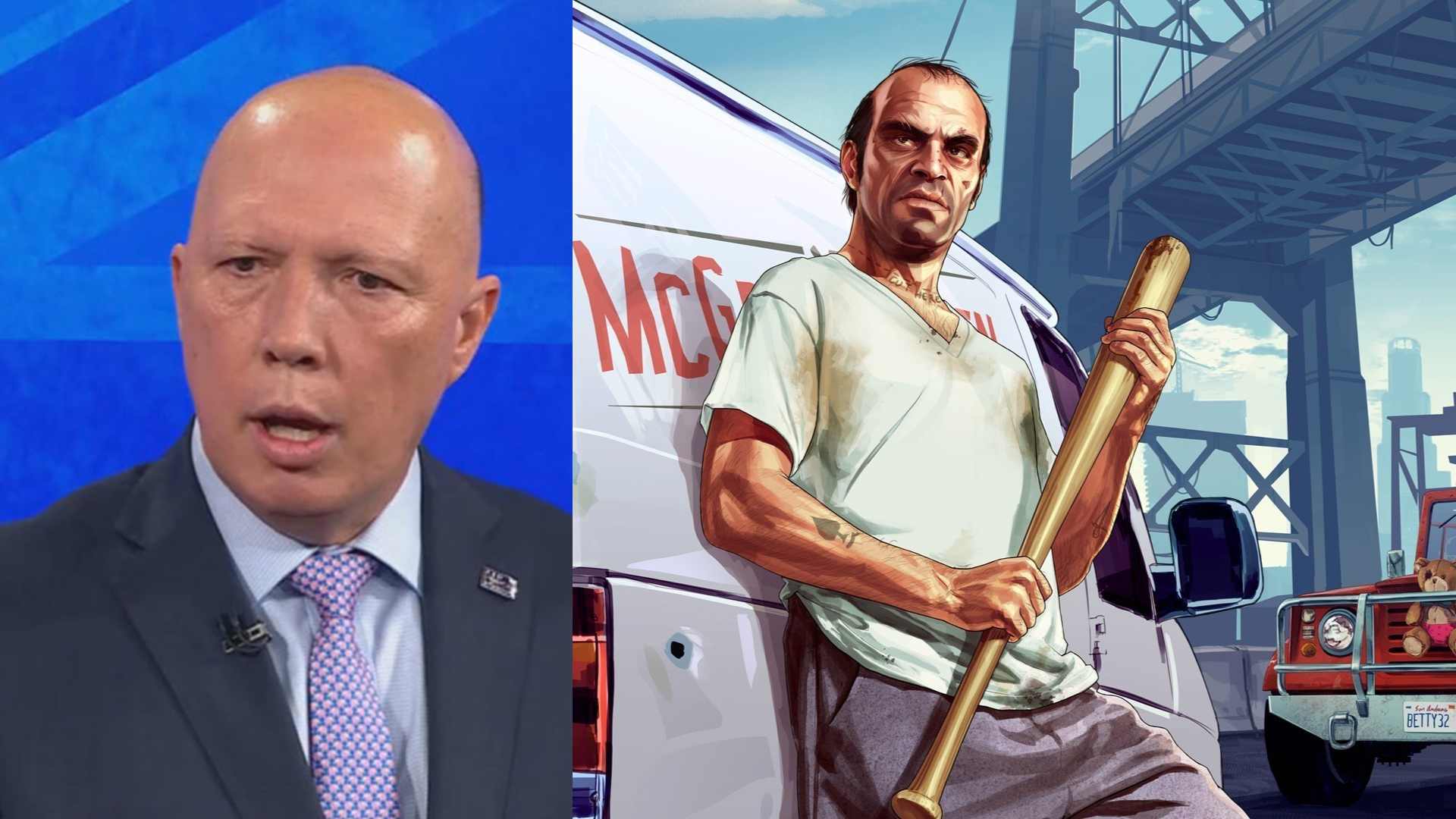 GTA V i Peter Dutton