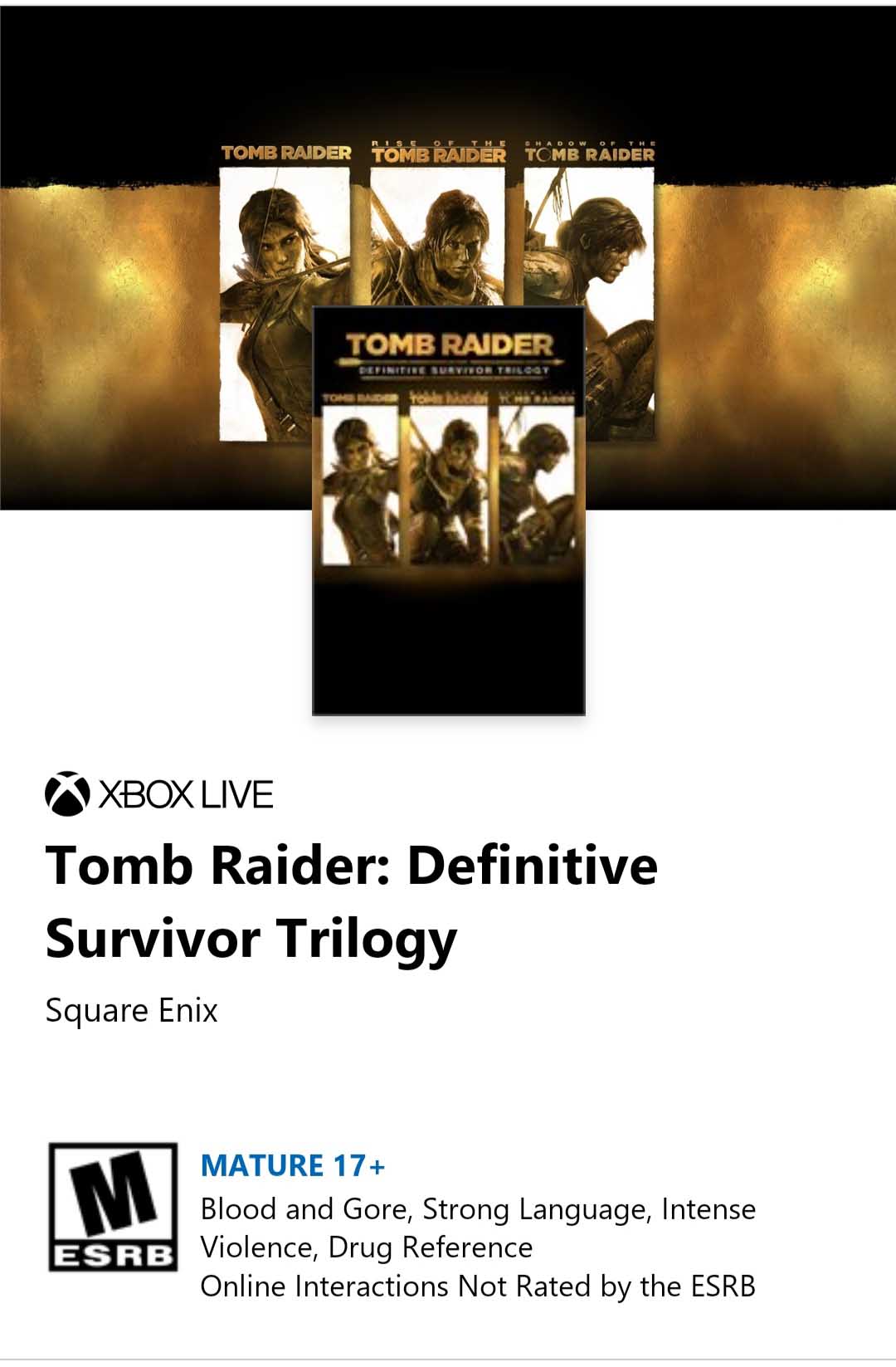 Tomb Raider: Definitive Survivor Trilogy - przeciek