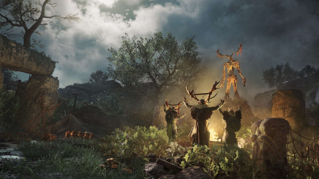 Assassin's Creed Valhalla DLC Screen obrzęd druidów