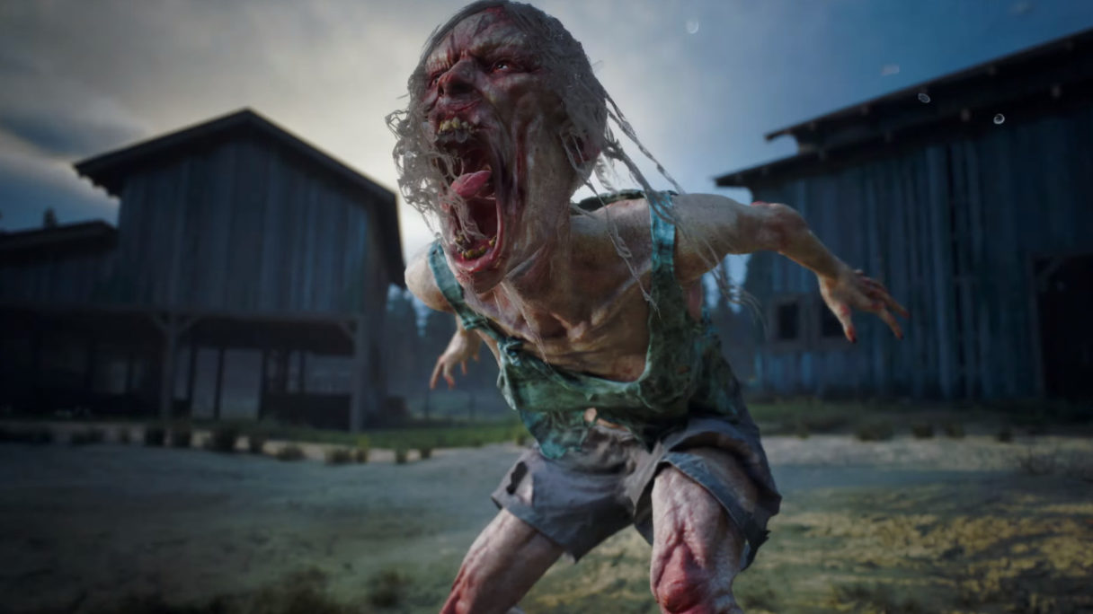 Zombie z gry Days Gone produkowanej przez Sony Bend