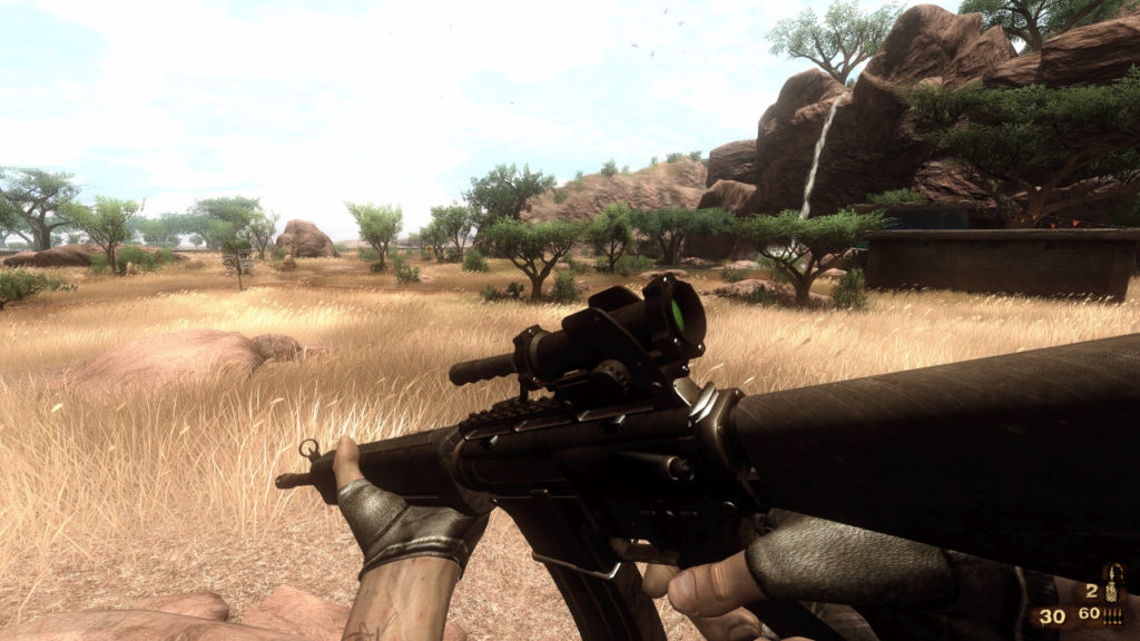 Karabin w nowej jakości po instalacji Modernized do Far Cry 2