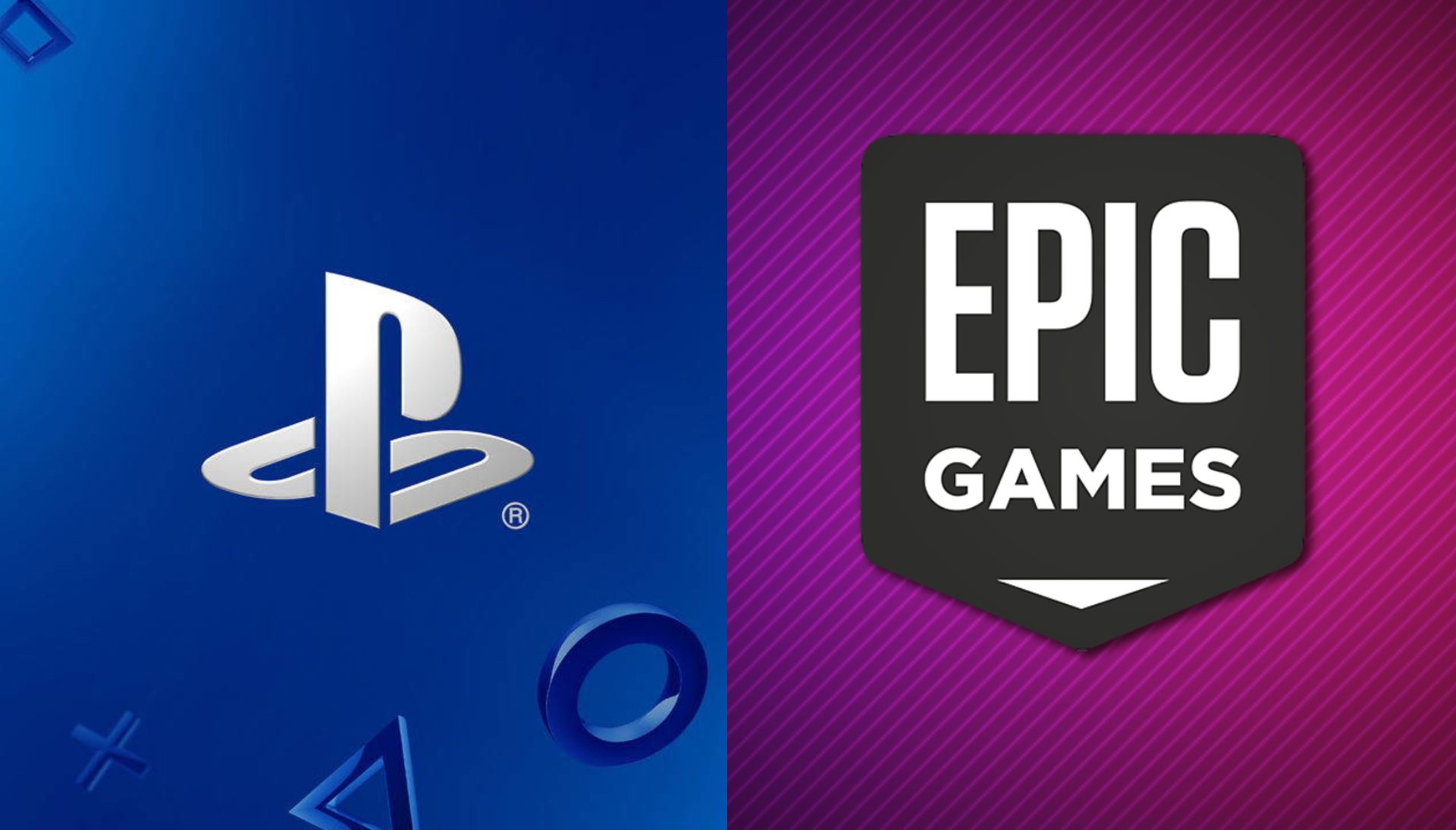 Sony PlayStation i Epic Games - logo