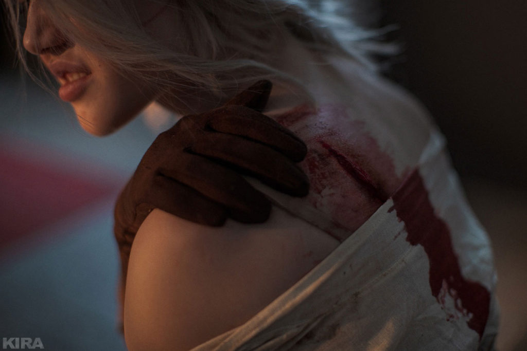 Wiedźmin 3 cosplay z Ciri