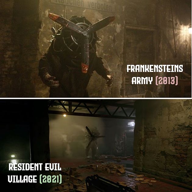 Resident Evil Village - splagiatowany stwór