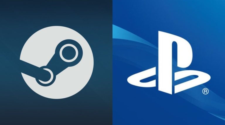 PlayStation i Steam - logo