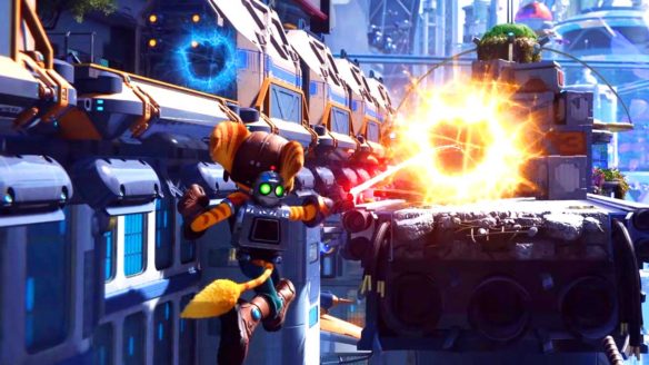 Ratchet & Clank: Rift Apart - zrzut ekranu z pokazu