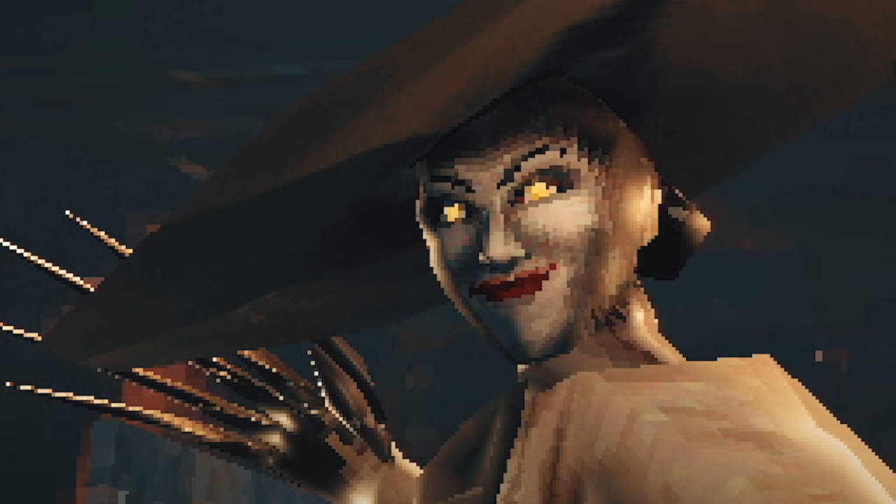 resident evil village demake - lady dimitrescu